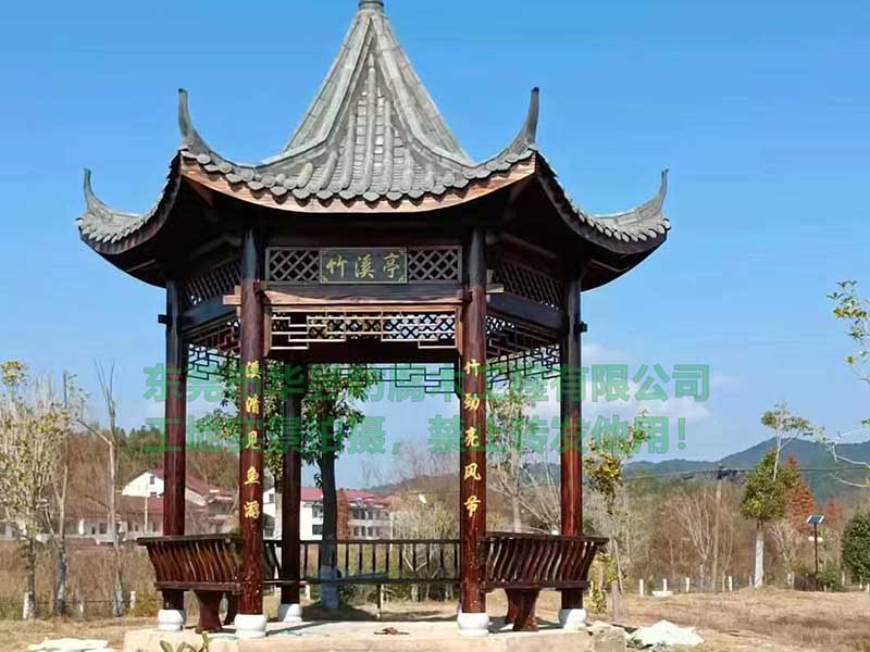 清遠(yuǎn)陽(yáng)山六角亭